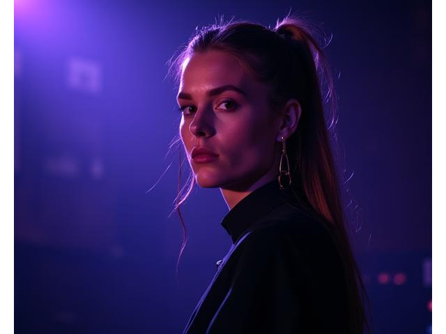 Charlotte de Witte performing a powerful techno set