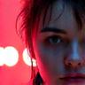 Portrait of DJ Aurora, electronic music artist